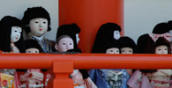 怪奇！人形がひしめく神社「淡島神社」
