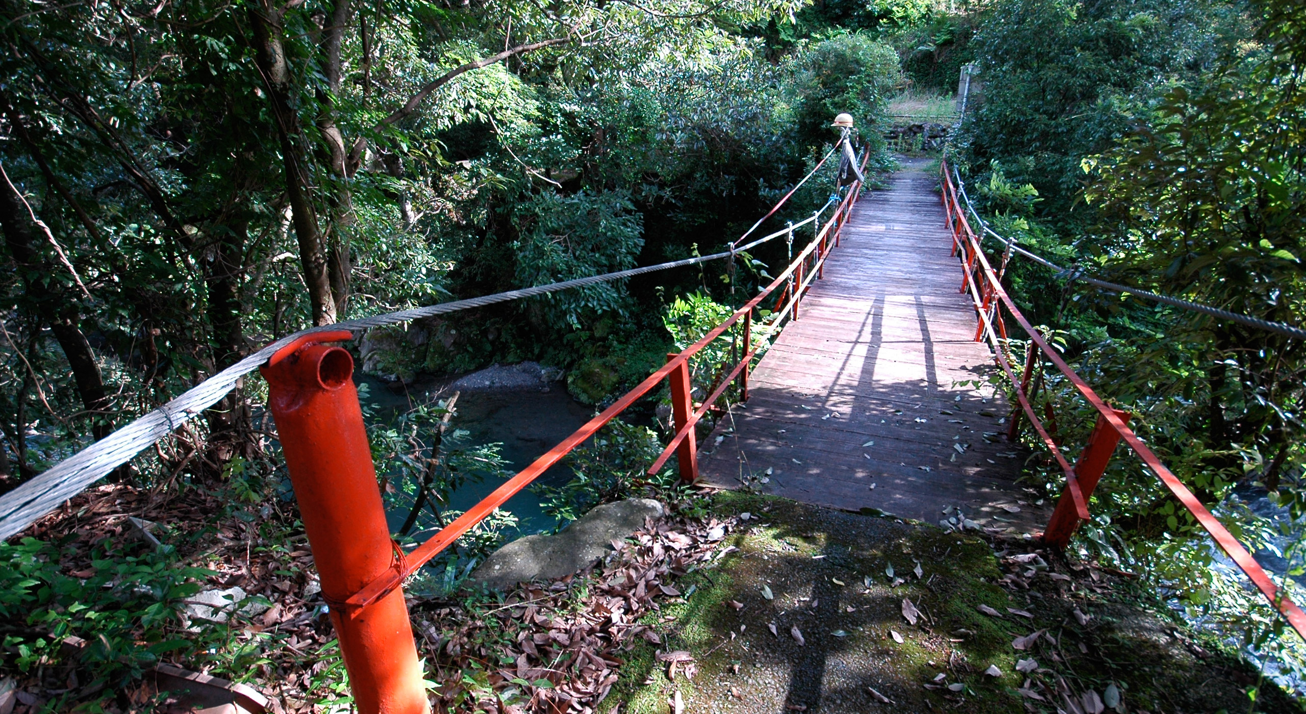 静岡相俣「相俣の吊り橋1」