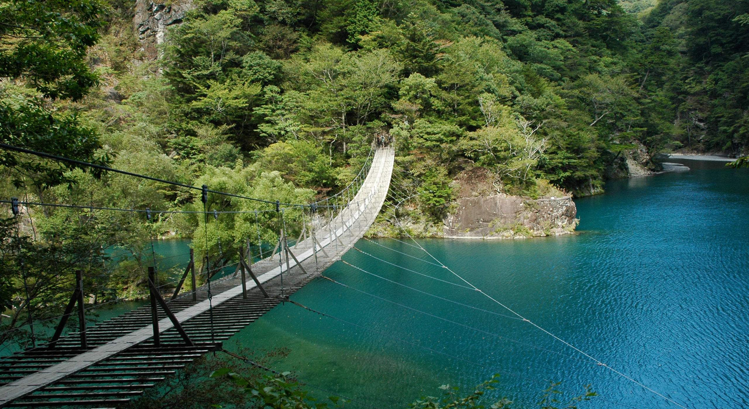 静岡千頭「夢の吊橋」